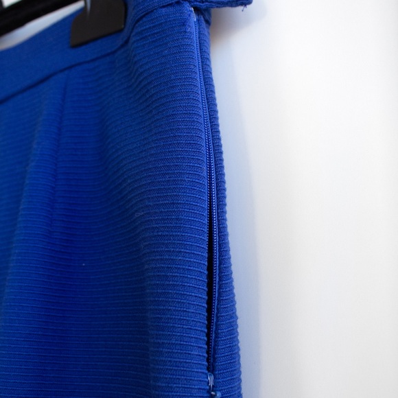 Yves Saint Laurent Encore Vintage S/S 1995 Royal Blue Gold Hearts Jacket Suit - Picture 15 of 16